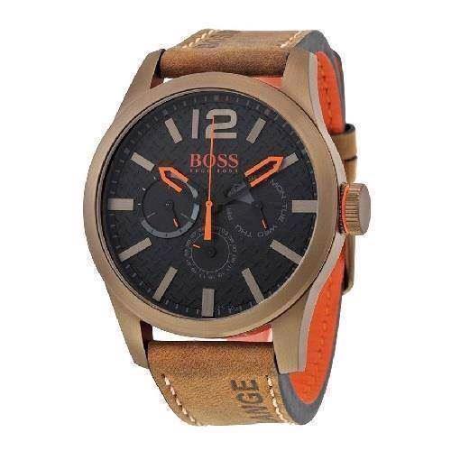 Image of Hugo Boss Orange Paris IP Brun Quartz Herre ur, model 1513240